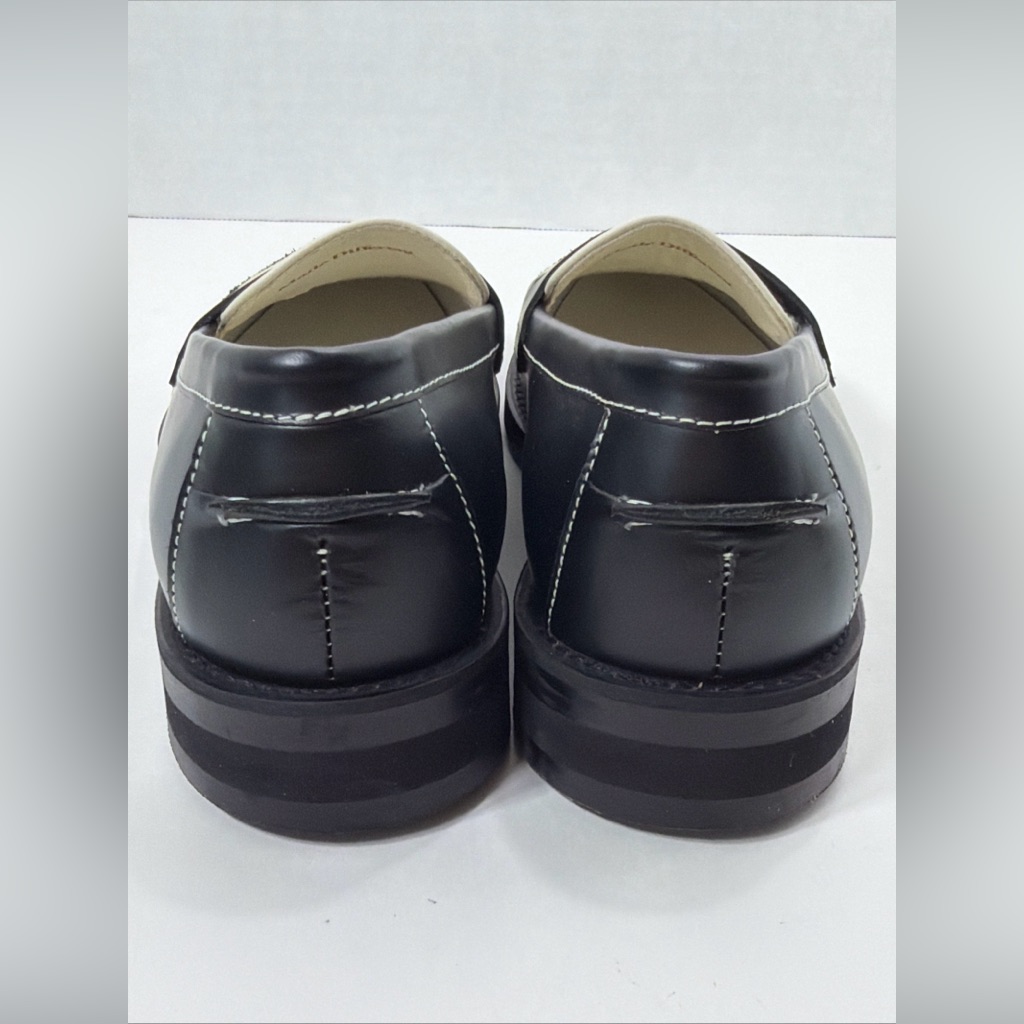 Duke + Dexter Women’s Wilde Olive Penny Loafers Shoes Size 4 Uk 6.5 Us Nwob Uk — image 4 of 8